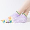 Yoga Socks 5 toes Anti slip Silicone