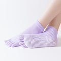 Yoga Socks 5 toes Anti slip Silicone