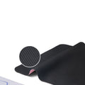 Natural Rubber Patterned Yoga Mat Non-slip Portable Microfiber