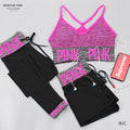 Women Yoga Sets Sports Bra+Yoga Pants+Shorts Fitness Clothing