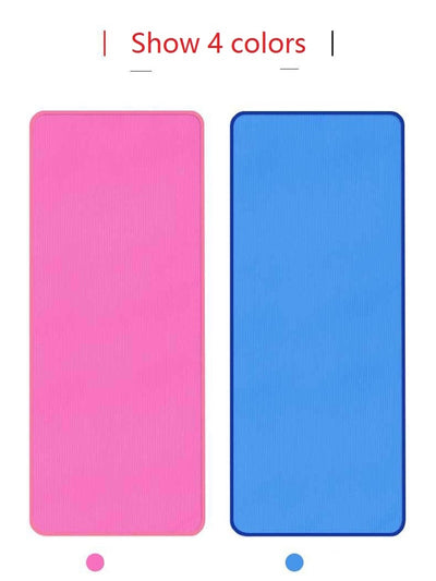 10mm Non-slip Yoga Mat 183x61cm NBR Fitness Gym