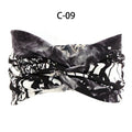 13 Colors Nonslip Elastic Folds Yoga Hairband Fashion