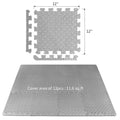 12PCS 30*30cm Protective Floor Mat Anti-slip Bubble Bowl Foam