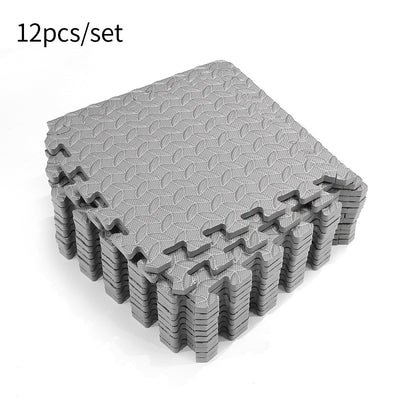 12PCS 30*30cm Protective Floor Mat Anti-slip Bubble Bowl Foam