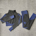 Seamless Yoga Sets New Knitted Hip-lifting Elastic Running Sports
