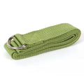 Printed Cotton Yoga Belt Washable D-Ring Stretch