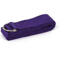 Printed Cotton Yoga Belt Washable D-Ring Stretch
