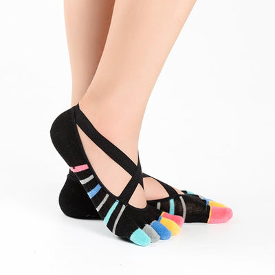 Yoga Socks Female Cotton Silicone